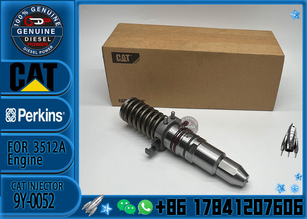 Reman Fuel Injectors 9Y-0052 7E-6408 7E-3384 0R-3052 OR-3052 for Caterpillar Generator Set 3508 3512 3516 Engine