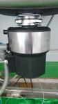 Household kitchen food waste processor for small hotel with fault alarm
