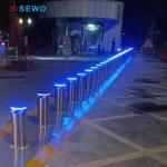 Stainless Steel Automatic Retractable Bollard for Buried Structure 800mm Height