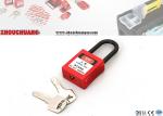 38mm Nylon Shackle Xenoy Safety Lockout Padlocks with Master Key