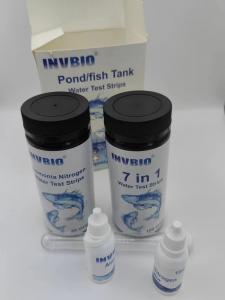 China Aquarium Pond Fish Tank Water Quality Test Kit 7 In 1 Strips 100/Pack on sale
