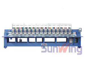 Wholesale 9 Needle 15 Head Flat Embroidery Machine For Shoes / T - Shirts from china suppliers
