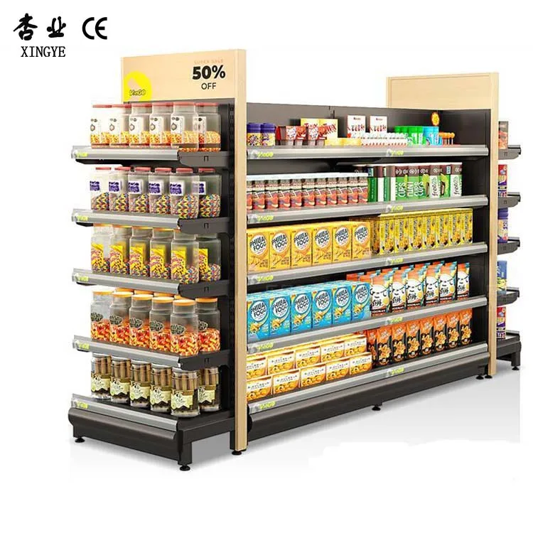 Hot Selling Heavy Duty Retail Display Racks Gondola Shelving Supermarket Shelves