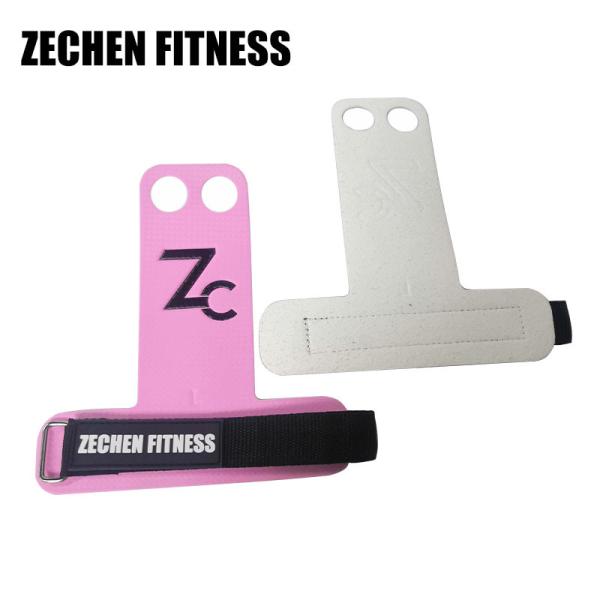 Gymnastics Palm Crossfit Carbon Fiber Hand Grips Pink 2mm Leather Fitness Gym