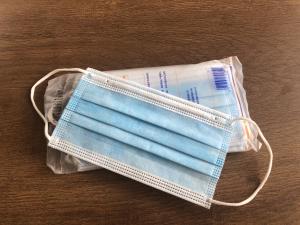 Wholesale Foldable Isolation Face Masks / 3 Layers Doctor Mouth Mask Fliud Resistant from china suppliers