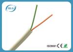 White 100m Rj11 Telephone Cable / HDPE Insulation Extra Long Telephone Cable