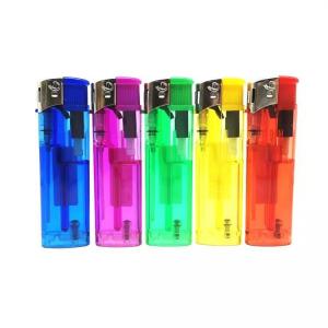 Wholesale Flint Transparent Color Rechargeable Electric Smoking Lighter for Kitchen Briquet from china suppliers