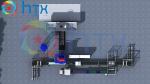 Precast Concrete Wall Production Line Cement Wet Casting