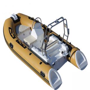 China 2022  6 person inflatable boat hypalon inflatable boats  rib boat 12ft rib360C with console and back cabin on sale