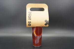 Wholesale Custom Printed Take Out 12oz 16oz Disposable Hot Drinks Coffee Paper Cup Carrier Holder Tray from china suppliers