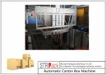 Vertical Drop Down Carton Packing Machine High Efficiency For Medicine / Food