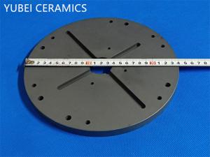 China High Hardness Sic Ceramics Disc 400GPa Silicon Carbide Plate on sale