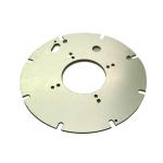 White Soldermask Aluminum PCB Board 1.0W Thermal Conductivity Metal Core 1.6mm