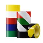 Black And Yellow PVC Marking Tape Warning Orange Hazard Stripe Line Lane Safety