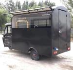 2023 Retail Electric Mobile Tricycle for Fresh Drinks Galvanized Steel Material