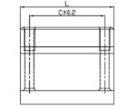 Linear bearings SMA-AJ...B - Shaft Supporting Housing SMA8AJ