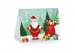 5 x 7 Inches 3d Lenticular Christmas Cards Custom Lenticular Printing For X-Mas