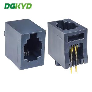 Wholesale DGKYD52221144IWA1DY4 RJ11 Connector Crystal Head Network Cable Interface Without Light 6U from china suppliers