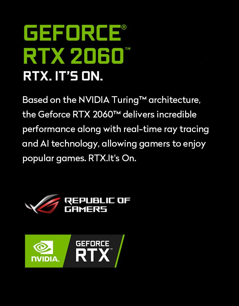 GDDR6 6GB RTX 2060 Graphics Card 14000MHz HDMI Outputs DUAL-RTX 2060-O6G-EVO