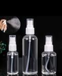 Thick Wall Clear Water Spray Bottle 30ml 60ml Pet Plastic Spray Bottles