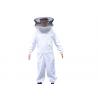 Buy cheap Cotton And Terylene xxl beekeeping protective clothing With Round Veil from wholesalers