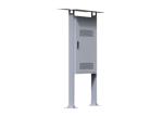 Portable Waterproof Lcd Screen 4K Outdoor Display Floor Standing Digital Signage