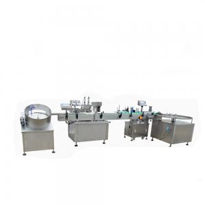 High Speed Electronic Liquid Filling Machine With Suction / Anti - Drip Device