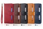 Multifunction Removable iPhone Leather Wallet Case with Card Slot, Phone Case