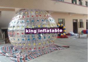 Wholesale Customized Amusement Inflatable Zorb Ball / Colour Ball Zorb With For Festival Playing from china suppliers