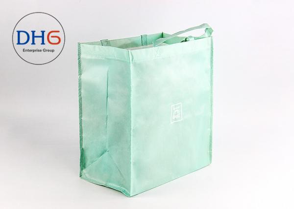 Recycled Custom Printed Tote Bags , Non Woven Polypropylene Bags With Bottom
