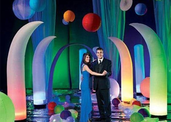 Customized All Size Wedding Inflatable Advertising Products / Inflatable Pillar