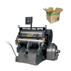 Wholesale ML1200 Semi Automatic Paperboard Die Cutting And Creasing Machine from china suppliers