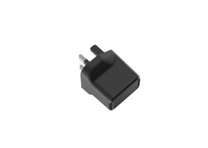 Wholesale Fireproof PC 5V2.4A 3 Pin UK Mains Charger With Single USB from china suppliers