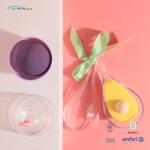 4 PCS Makeup Puff Sponge Reusable Fruit Shaped Customized For Cream Powder