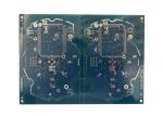 Multilayer PCB Board Immersion Gold Blue Solder Mask 1Oz Copper FR4 Material PCB