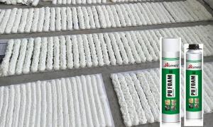 China Mega Yield PU Polyurethane Foam Sealant Curtain Wall Filling 65L 12 Months Shelf Life on sale