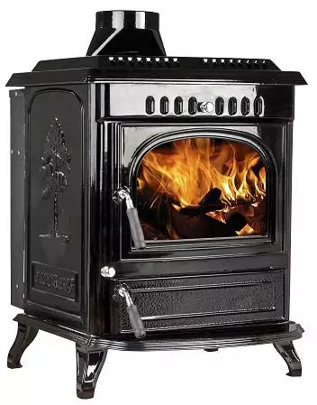 European Style Small Size Log Burning True Fire Wood Stove For House Heating