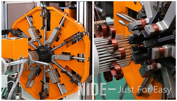 Automatic Alternator Stator Winding Machine / Automobile Generator Motor Winding Machine