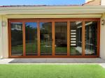 1.0mm-2.0mm Aluminum Folding Doors Various Colors For House Decoration
