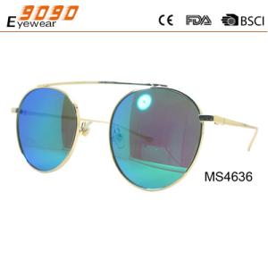 Wholesale New arrival and hot sale of metal sunglasses, UV 400 Protection Lens from china suppliers