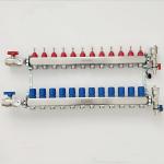 Radiant Heat Manifolds, 12 Loop PEX Manifolds for Hydronic Radiant Heating