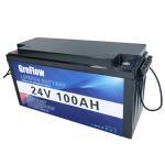 2560WH Lifepo4 Storage Battery Pack 24V 100Ah With Prismatic Cell