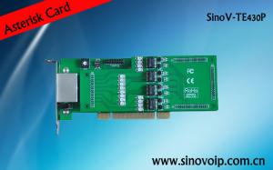 Wholesale 4X E1/T1 interfaces E1 asterisk card 2U class from china suppliers