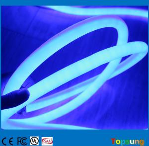 Wholesale 220v 360D round led neon flex 16mm diameter 120LEDs/m blue neon light from china suppliers