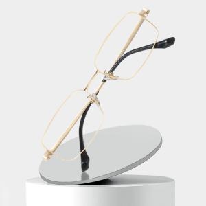 Wholesale Unisex Square Titanium Eyeglass Frames Electroplated Classical from china suppliers