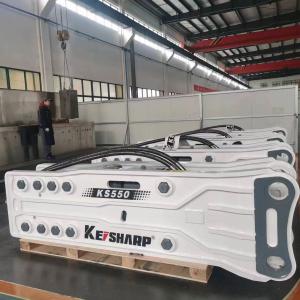 Wholesale KS550 Top Type Rock Hydraulic Breaker Machine 200mm Chisel Diameter from china suppliers