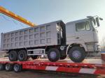 Radial Tire Design Sinotruk Heavy Truck 371 HP 8*4 Dump Truck 1 Year After-sales