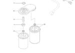 VOE3930942 3930942 Fuel Water Separator Filter 6B 6C L8.9 FS1280 Hyundai R140LC7