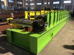 Galvanized Steel Square Gutter Roll Forming Equipment Large Span ISO Approval