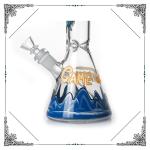 New Arrival Beaker Bong Hand Drawn Game of Thrones Art On Glass Smokig Pipe